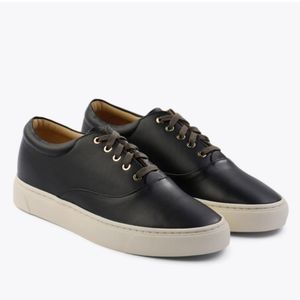 Nisolo Everyday Sneaker; Black Leather Size 8
